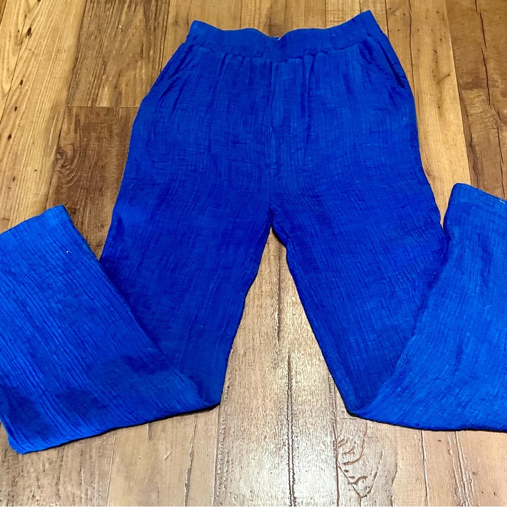 Women’s Gauze Pants By Blu Pepper. Size M